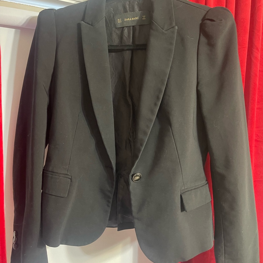 Zara Classic Black Women's Blazer